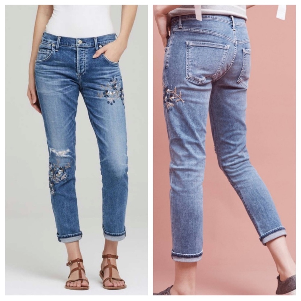Citizen of humanity Emerson high rise slim jeans
